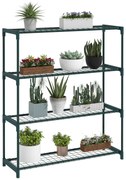 Outsunny Suporte para Plantas Suporte para Vasos de Plantas de 4 Nívei