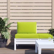 vidaXL Almofadões p/ móveis paletes 2pcs tecido oxford verde brilhante