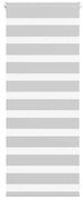 vidaXL Cortina de zebra 60x100 cm largura do tecido 55,9 cm poliéster