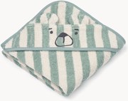 Toalha com capuz para criança em algodão orgânico Albert