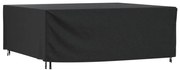 vidaXL Capa p/ mobiliário jardim 250x210x90 cm impermeável 420D preto