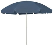 Guarda-sol de praia 300 cm azul