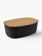 Caixa para pão com tampa em bambu Box-It