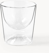 Copos artesanais em vidro borossilicato Marcus, conjunto de 4