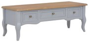 vidaXL Móvel de TV 100x35x35 cm madeira cinzento