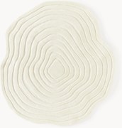 Tapete em lã artesanal com forma orgânica Niria