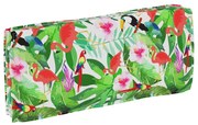 vidaXL Almofada para palete, assento e encosto Tropical Jungle, 120x50x12 cm em tecido oxford