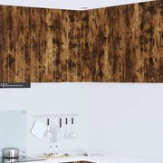 vidaXL Armário de Cozinha Carvalho Defumado 57 x 57 x 80 cm