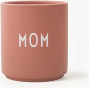 Caneca de design com inscrição na parte da frente e de trás Favourite Mom/Love