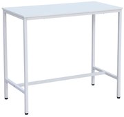 Mesa Biro Alto Retangular - Branco