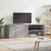 vidaXL Móvel de TV 120x34x37 cm derivados de madeira cinzento sonoma