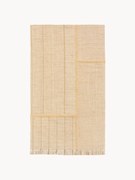 Tapete de pelo curto com franjas Monochrome, Design Folkform