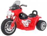 Mota elétrica para crianças 6V, Chopper, 1,5 a 4 anos Vermelha