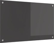 vidaXL Proteção de Cozinha Cinza Escuro 80 x 50 cm vidro temperado