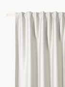Cortinas blackout com várias fitas Asher, 2 uni.