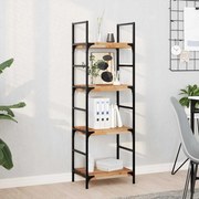vidaXL Prateleira flutuante 40x30x4 cm acácia maciça acabamento a óleo