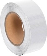 vidaXL Fita refletora 5 cm x 20 m PVC branco
