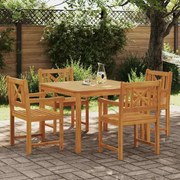 vidaXL Conjunto de Jantar para o Jardim 5 Peças em Madeira de Acácia