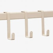 Pack De 3 Ganchos Para Cozinha Modular De Exterior Em Aço Rivana Tapioca Bege - Sklum