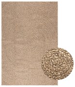 vidaXL Tapete ZIZUR 120x170 cm aspeto de juta interior e exterior