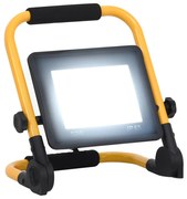 vidaXL Projetor c/ iluminação LED e pega 50 W branco frio