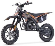 MINI MOTO INFANTIL GASOLINA 50 CC MTR MINICROSS XZR LARANJA C/ LIMITADOR