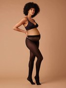 Agora -35%: Collants para grávida, em polar, da ENVIE DE FRAISE preto