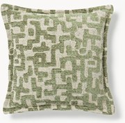 Almofada de viscose com padrão jacquard Contia