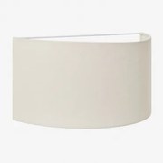 Luminária De Parede Em Linho Kiraz ↔︎ 35 X ↑20 Cm & Linho Branco - Sklum