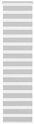 vidaXL Cortina de zebra 60x200 cm largura do tecido 55,9 cm poliéster