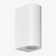 Aplicação De Parede Com 2 Pontos De Luz Xilven Branco - Sklum