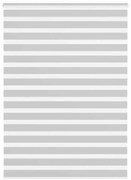 vidaXL Cortina de zebra 160x230 cm largura do tecido 155,9cm poliéster