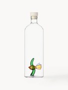 Garrafa artesanal em vidro de borossilicato Fish, 1,1 L