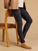 Leggings Leopardo, para grávida cinza escuro