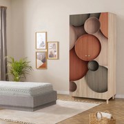 Roupeiro Lidya – Sonomo – 90x192x52 cm