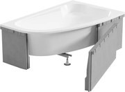 Mexen X-ST estrutura de poliestireno para banheira de canto 240 cm, branca - 55022-00