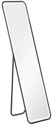 HOMCOM Espelho de Pé com Luz LED com Iluminação de 3 Cores Função de Memória e Controlo Tátil Inteligente 40x3x150 cm Preto | Aosom Portugal