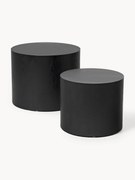 Mesa de centro em madeira Dan, conjunto de 2