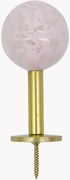Cabides de parede em metal artesanal Ball, conjunto de 2