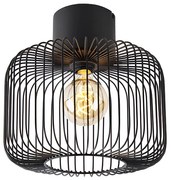 Candeeiro de teto design preto - Baya Design