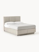 Cama boxspring com espaço de arrumação Oberon