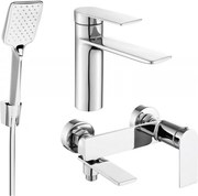 Mexen Zero R62 conjunto de banheira, cromado - 71103R62-00