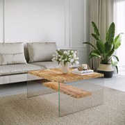 Mesa de Centro Niagara – Carvalho – 75 cm x 40 cm x 75 cm