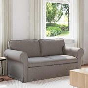 vidaXL Sofá Cinzento-acastanhado 215 x 82 x 80 cm tecido
