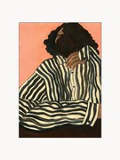 Póster Serene Stripes de Hanna Peterson x The Póster Club