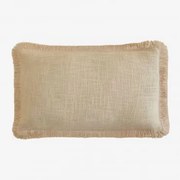 Cojín Retangular 30x50 Cm Em Algodão Soncey Beige De Amêndoa - Sklum