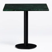 Mesa De Bar Quadrada Em Mármore Rocher Mármore Verde & ~60 Cm - Sklum