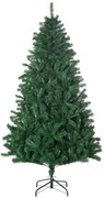 Árvore de Natal 180 cm com 1000 Ramos de PVC e Suporte de Aço Decoraçã