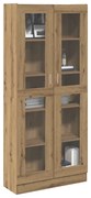 vidaXL Armário alto 82,5x30,5x185 cm deriv. madeira carvalho artisiano