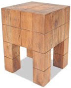 vidaXL Banco em madeira de mogno maciça